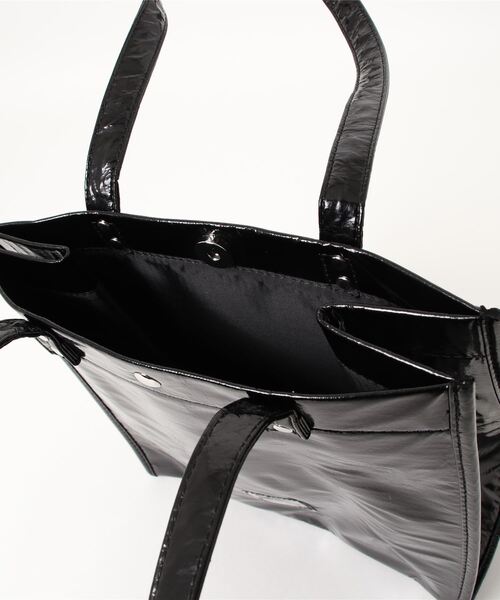 EDT（イーディーティー）の「【EDT/イーディーティー】BOXBAG_LEIGH21FW（トートバッグ・レディース・ホワイト/グレー/ブラック・FREE）」の6枚目の写真