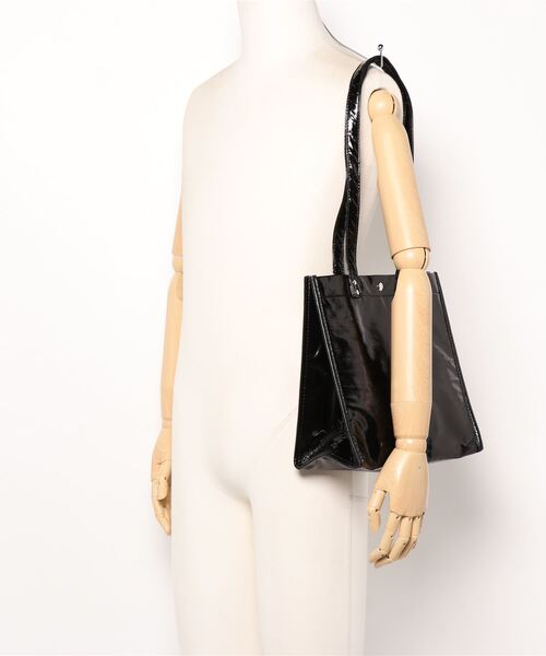 EDT（イーディーティー）の「【EDT/イーディーティー】BOXBAG_LEIGH21FW（トートバッグ・レディース・ホワイト/グレー/ブラック・FREE）」の4枚目の写真