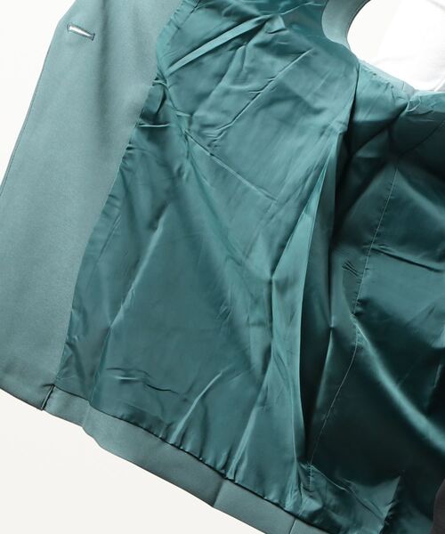 SPINNS(スピンズ)の「【セットアップ対応】テーラードベスト(ベスト・レディース・ブラック/ベージュ/ブラウン/グリーン・ONESIZE)」の7枚目の写真