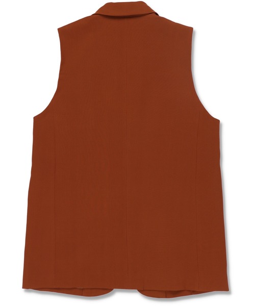 SPINNS(スピンズ)の「【セットアップ対応】テーラードベスト(ベスト・レディース・ブラック/ベージュ/ブラウン/グリーン・ONESIZE)」の20枚目の写真