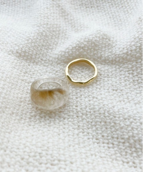 PairPair(ペアペア)の「マーブルリングSET(リング・レディース・ライトブルー/ベージュ/ゴールド/ホワイト系その他/ブラウン系その他/グリーン系その他・FREE)」の6枚目の写真