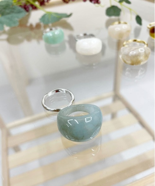 PairPair(ペアペア)の「マーブルリングSET(リング・レディース・ライトブルー/ベージュ/ゴールド/ホワイト系その他/ブラウン系その他/グリーン系その他・FREE)」の16枚目の写真