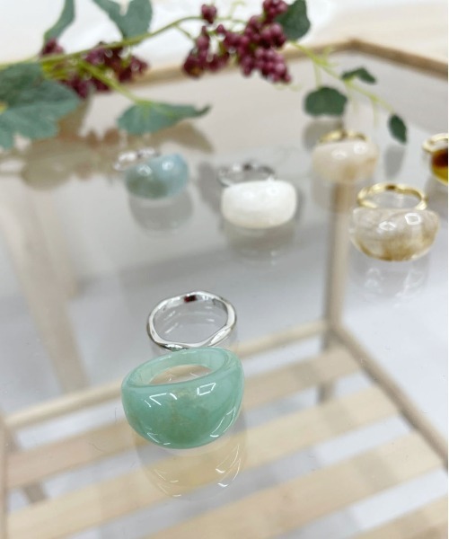 PairPair(ペアペア)の「マーブルリングSET(リング・レディース・ライトブルー/ベージュ/ゴールド/ホワイト系その他/ブラウン系その他/グリーン系その他・FREE)」の19枚目の写真