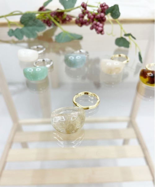 PairPair(ペアペア)の「マーブルリングSET(リング・レディース・ライトブルー/ベージュ/ゴールド/ホワイト系その他/ブラウン系その他/グリーン系その他・FREE)」の12枚目の写真