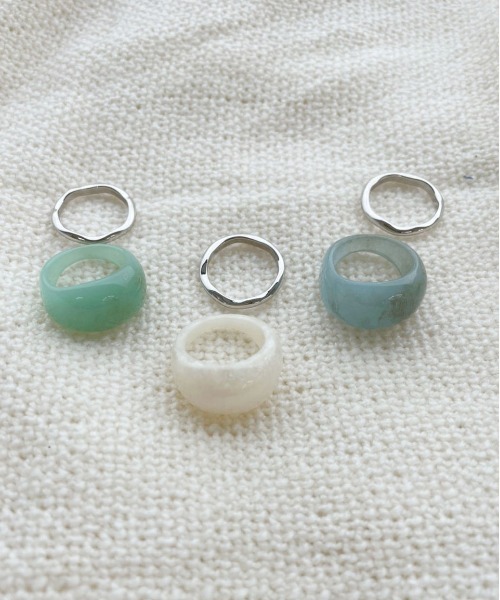 PairPair(ペアペア)の「マーブルリングSET(リング・レディース・ライトブルー/ベージュ/ゴールド/ホワイト系その他/ブラウン系その他/グリーン系その他・FREE)」の14枚目の写真