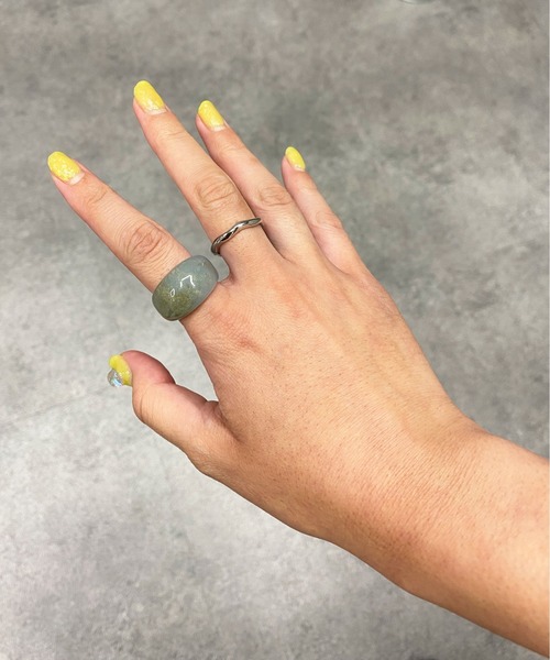 PairPair(ペアペア)の「マーブルリングSET(リング・レディース・ライトブルー/ベージュ/ゴールド/ホワイト系その他/ブラウン系その他/グリーン系その他・FREE)」の7枚目の写真