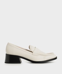 CHARLES & KEITH | ブロックヒールペニーローファー / Block Heel Penny Loafers(ローファー)