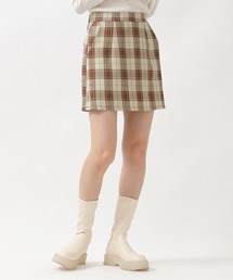 3.3Field Trip／CHECK MINI スカート　2227997