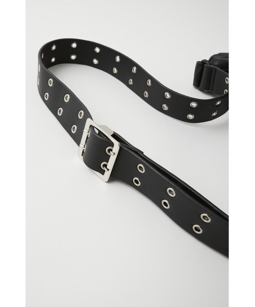 MOUSSY（マウジー）の「ROUND BODY バッグ（ボディバッグ/ウエストポーチ・レディース・ブラック/ライトカーキ・FREE）」の20枚目の写真