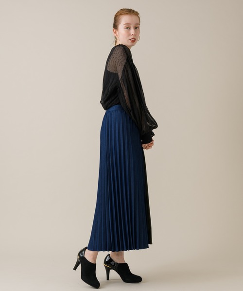 ROSIEE（ロージー）の「ROSIEE シアードットブラウス（シャツ/ブラウス・レディース・ブラック/ブラウン・FREE）」の12枚目の写真