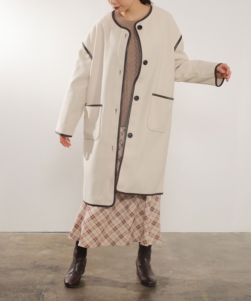 Honeys（ハニーズ）の「ケーブル編ニット（ニット/セーター・レディース・ライトグリーン/ベージュ/モカ/アイボリー/ブルー系その他/オレンジ・L/LL/S/M）」の20枚目の写真