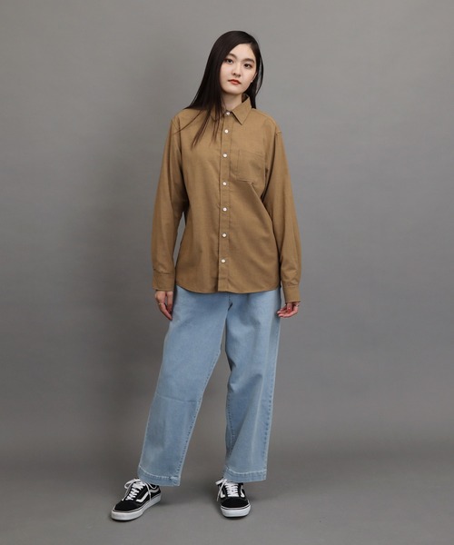 air tokyo sellection（エアートウキョウセレクション）の「ルーズシルエット ワイド デニム テーパードパンツ（デニムパンツ・メンズ・ライトブルー/インディゴブルー/ワンウォッシュ・X-LARGE/MEDIUM/LARGE）」の4枚目の写真