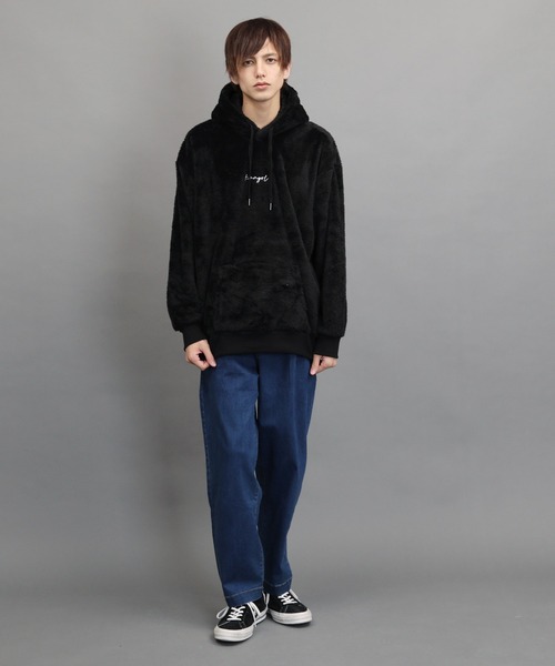 air tokyo sellection（エアートウキョウセレクション）の「ルーズシルエット ワイド デニム テーパードパンツ（デニムパンツ・メンズ・ライトブルー/インディゴブルー/ワンウォッシュ・X-LARGE/MEDIUM/LARGE）」の8枚目の写真