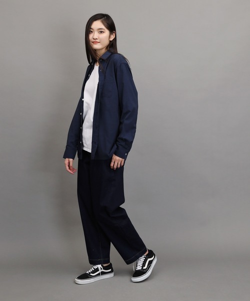 air tokyo sellection（エアートウキョウセレクション）の「ルーズシルエット ワイド デニム テーパードパンツ（デニムパンツ・メンズ・ライトブルー/インディゴブルー/ワンウォッシュ・X-LARGE/MEDIUM/LARGE）」の12枚目の写真