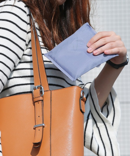 エコバッグ・サブバッグ MARI 約22×18×13cm】洗えるミニエコバッグ