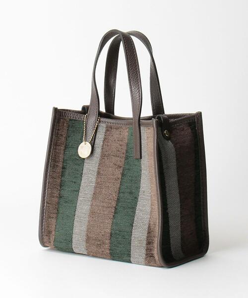 LAURA DI MAGGIO（ローラディマッジオ）の「＜LAURA DI MAGGIO＞ポーチイン ライントートバッグｰ2WAY- ◆（トートバッグ・レディース・ブラック/オリーブ・FREE）」の7枚目の写真