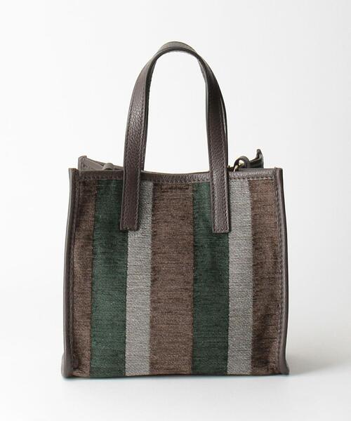 LAURA DI MAGGIO（ローラディマッジオ）の「＜LAURA DI MAGGIO＞ポーチイン ライントートバッグｰ2WAY- ◆（トートバッグ・レディース・ブラック/オリーブ・FREE）」の8枚目の写真