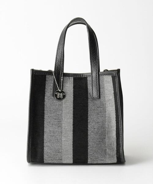 LAURA DI MAGGIO（ローラディマッジオ）の「＜LAURA DI MAGGIO＞ポーチイン ライントートバッグｰ2WAY- ◆（トートバッグ・レディース・ブラック/オリーブ・FREE）」の4枚目の写真