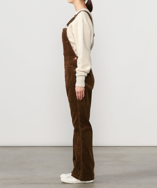 YOUNG&OLSEN The DRYGOODS STORE(ヤングアンドオルセン)の「【YOUNG & OLSEN The DRYGOODS STORE】コーデュロイサロペット WOMEN(サロペット/オーバーオール・レディース・キャメル・1)」の6枚目の写真