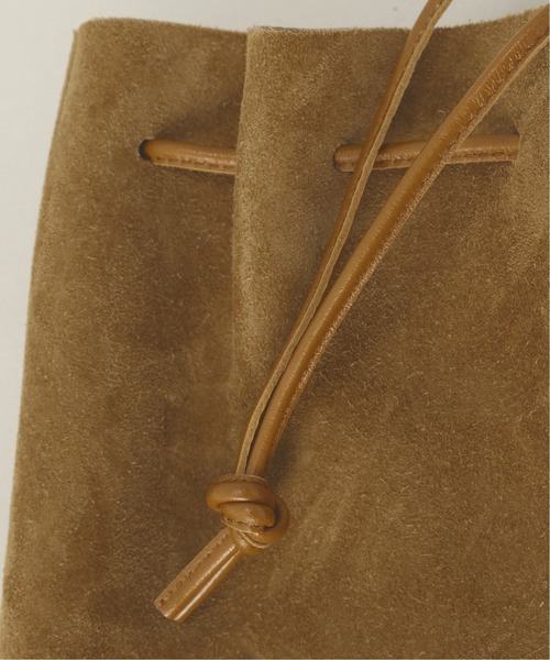 JOURNAL STANDARD SELECT(ジャーナルスタンダードセレクト)の「【ARTS&CRAFTS/アーツアンドクラフツ】別注 KUDU DROP SHAPE POUCH S(ショルダーバッグ・メンズ・ブラウン/ベージュ・FREE)」の5枚目の写真