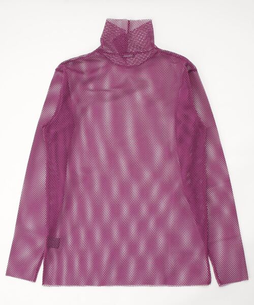 MIDWEST（ミッドウエスト）の「603 MESH TURTLENECK（Tシャツ/カットソー・メンズ・パープル・FREE）」の2枚目の写真