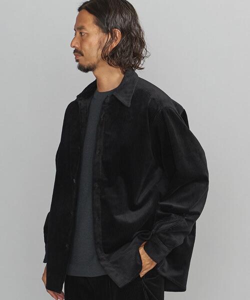 BEAUTY&YOUTH UNITED ARROWS（ビューティーアンドユースユナイテッドアローズ）の「BY クリア 6W コーデュロイ ビッグシルエットシャツ（シャツ/ブラウス・メンズ・ブラック/ブラウン/ダークグレー・S/M/L/XL）」の21枚目の写真