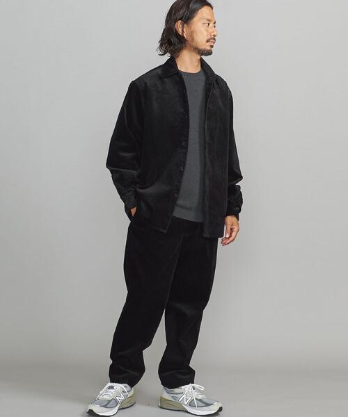BEAUTY&YOUTH UNITED ARROWS（ビューティーアンドユースユナイテッドアローズ）の「BY クリア 6W コーデュロイ ビッグシルエットシャツ（シャツ/ブラウス・メンズ・ブラック/ブラウン/ダークグレー・S/M/L/XL）」の11枚目の写真