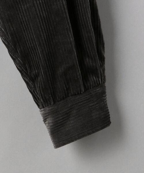 BEAUTY&YOUTH UNITED ARROWS（ビューティーアンドユースユナイテッドアローズ）の「BY クリア 6W コーデュロイ ビッグシルエットシャツ（シャツ/ブラウス・メンズ・ブラック/ブラウン/ダークグレー・S/M/L/XL）」の20枚目の写真