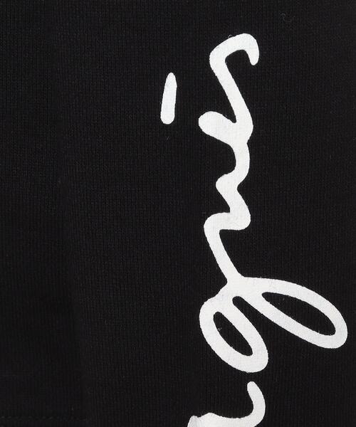 agnes b.（アニエスベー）の「WEB限定 S035 E CARDIGAN キッズ ロゴカーディガンプレッション（カーディガン/ボレロ・キッズ・ブラック・12YEAR/10YEAR/8YEAR/6YEAR/4YEAR）」の3枚目の写真