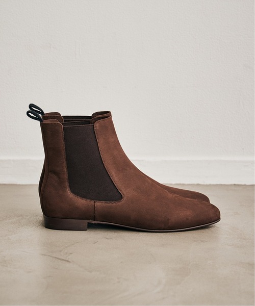 JVAM(ジェーヴィエーエム)の「【JVAM / ジェイ ヴィー エー エム】PEGGY CHELSEA BOOT(NUBUCK)(ブーツ・メンズ・チャコールグレー/ブラック/ブラウン・41/42/43/40)」の3枚目の写真