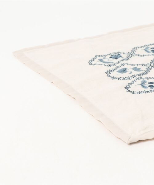 Samansa Mos2（サマンサ モスモス）の「マカベアリス×Samansa Mos2刺繍トートバッグ（トートバッグ・レディース・ブラック/キナリ/グリーン・ﾌﾘ-）」の4枚目の写真