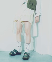 MONDEWORK（モンドワーク）の「Velour socks  ベロア ソックス（ソックス/靴下）」