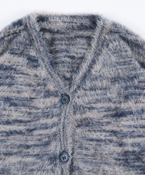 WHO'S WHO gallery(フーズフーギャラリー)の「カラーシャギーカーデ(カーディガン/ボレロ・レディース・ブラック/パープル/ピンク・FREE)」の16枚目の写真