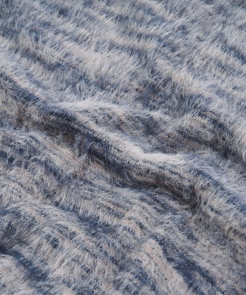 WHO'S WHO gallery(フーズフーギャラリー)の「カラーシャギーカーデ(カーディガン/ボレロ・レディース・ブラック/パープル/ピンク・FREE)」の19枚目の写真