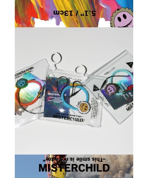 MISTERCHILD（ミスターチャイルド）の「MISTERCHILD/ミスターチャイルド/Smile Bracelet(3COL)（ブレスレット・メンズ・パープル/イエロー/ブルー・FREE）」の4枚目の写真