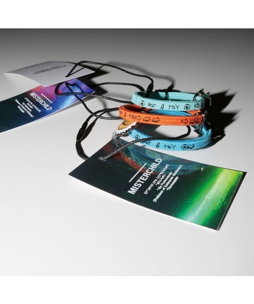MISTERCHILD（ミスターチャイルド）の「MISTERCHILD/ミスターチャイルド/Smile Bracelet(3COL)（ブレスレット・メンズ・パープル/イエロー/ブルー・FREE）」の7枚目の写真