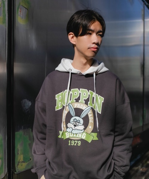 nemne store（ネンネストア）の「【スピンZOO×nemne】刺繍入り裏起毛スウェット（スウェット・レディース・ベージュ/ブルー/グリーン/オートミール/ホワイト系その他/スミクロ・MEDIUM/LARGE）」の20枚目の写真