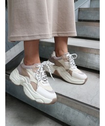 TRUNC | Multi Fabric Sneaker(スニーカー)