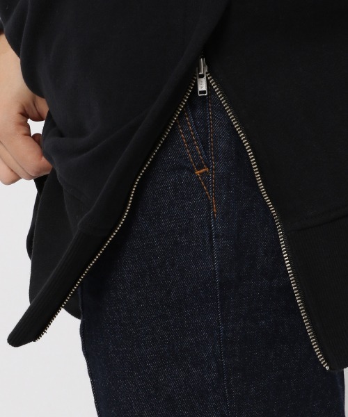 LOWRYS FARM（ローリーズファーム）の「ウラケZIPクルーチュニック