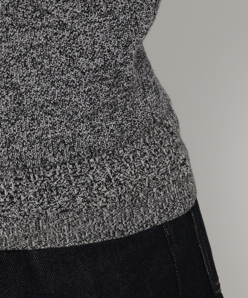PAGEBOY（ページボーイ）の「メランジニットセットアップ（ニット/セーター・レディース・ブルー/ブラック/グレイッシュベージュ・FREE）」の6枚目の写真