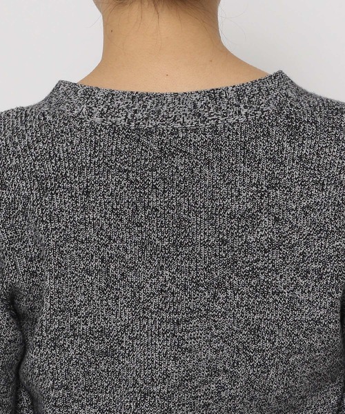 PAGEBOY（ページボーイ）の「メランジニットセットアップ（ニット/セーター・レディース・ブルー/ブラック/グレイッシュベージュ・FREE）」の9枚目の写真