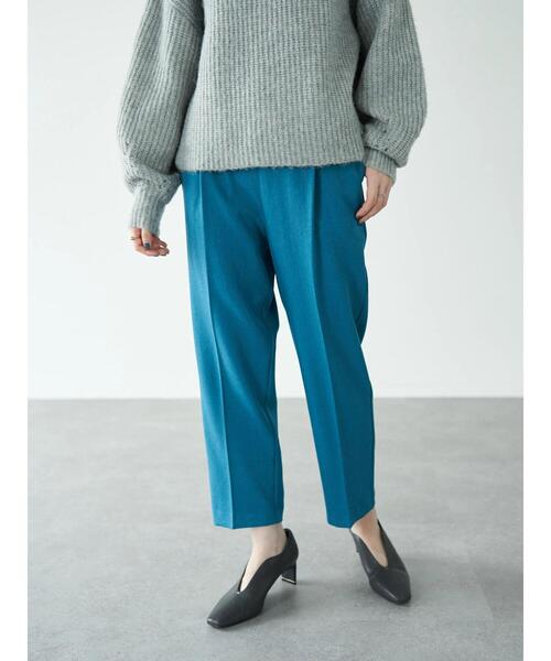 YECCA VECCA（イェッカヴェッカ）の「・ツイルイージーパンツ2＊（その他パンツ・レディース・ブルー/ネイビー/グレイッシュベージュ・S/M）」の4枚目の写真