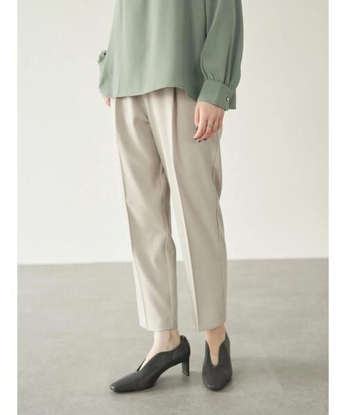 YECCA VECCA（イェッカヴェッカ）の「・ツイルイージーパンツ2＊（その他パンツ・レディース・ブルー/ネイビー/グレイッシュベージュ・S/M）」の7枚目の写真