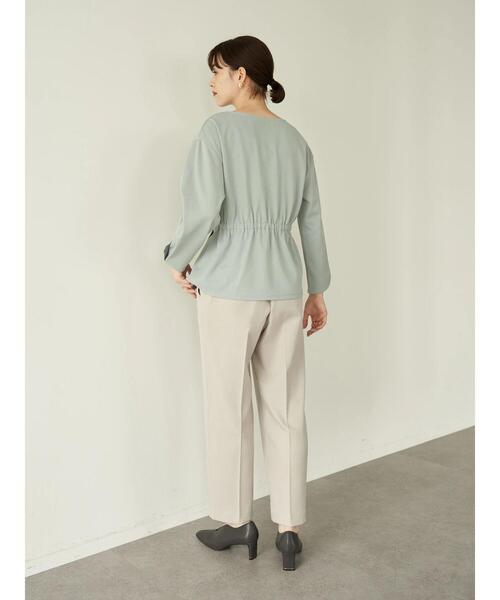 YECCA VECCA（イェッカヴェッカ）の「・ツイルイージーパンツ2＊（その他パンツ・レディース・ブルー/ネイビー/グレイッシュベージュ・S/M）」の12枚目の写真