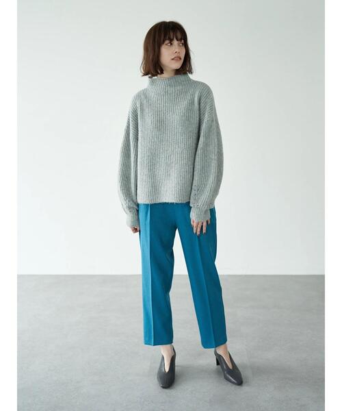 YECCA VECCA（イェッカヴェッカ）の「・ツイルイージーパンツ2＊（その他パンツ・レディース・ブルー/ネイビー/グレイッシュベージュ・S/M）」の17枚目の写真