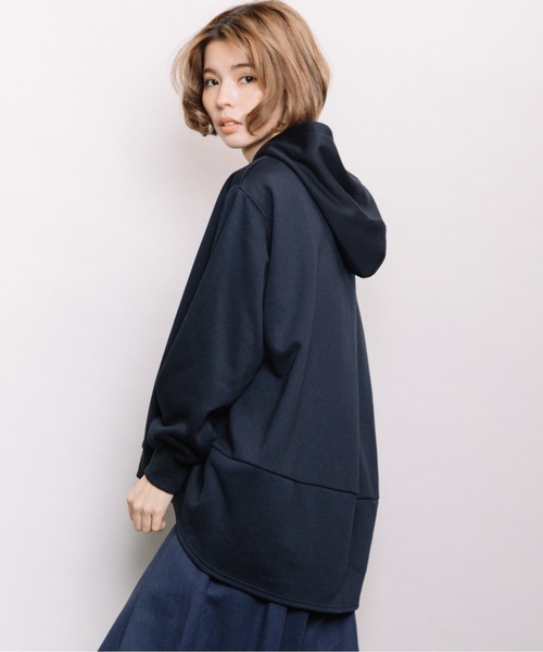 refinedworks（リファインドワークス）の「後ろバルーンパーカー（パーカー・レディース・グリーン/ネイビー/オフホワイト・FREE）」の20枚目の写真