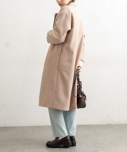 OLIVE des OLIVE（オリーブデオリーブ）の「チェスターコート（チェスターコート・レディース・ベージュ・FREE）」の3枚目の写真