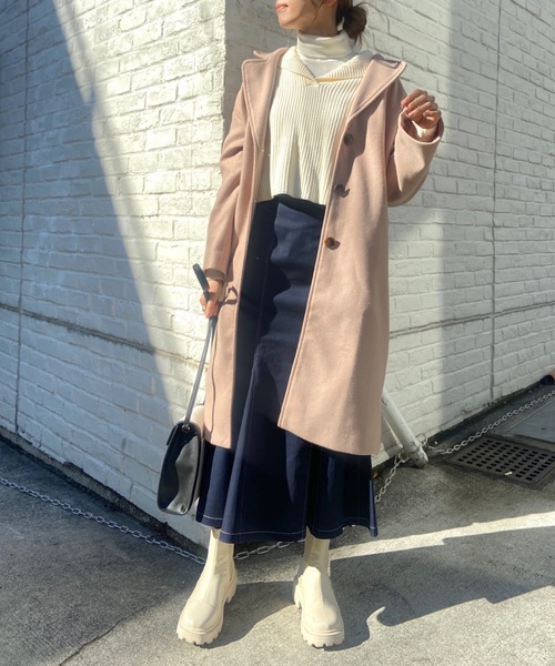 OLIVE des OLIVE（オリーブデオリーブ）の「チェスターコート（チェスターコート・レディース・ベージュ・FREE）」の20枚目の写真