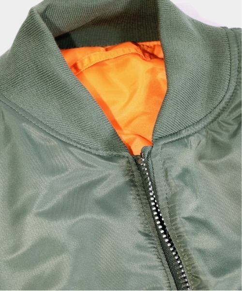 C.E.L.STORE(セルストア)の「U.S MILITARY / ユーエスミリタリ VALLEY APPAREL MA-1 USAF FLIGHT JACKET 米国製(MA-1・メンズ・オリーブ・X-LARGE/LARGE)」の7枚目の写真