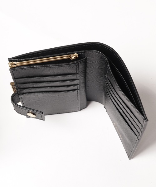 CULLNI クルニ　レザーコンビネーションウォレット　ブラック CULLNI - 【残りわずか】Leather Wallet with A Clasp | ACRMTSM